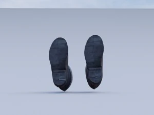 old worn rain boots 3D Model