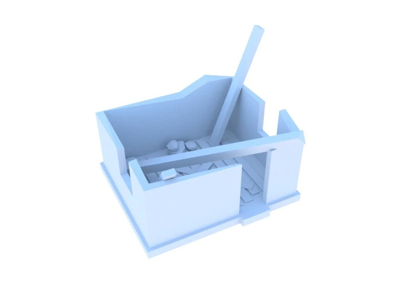 ruined 3D Model .c4d .max .obj .3ds .fbx .stl .blend