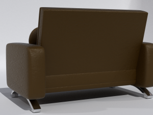 leather chair 3D मॉडल