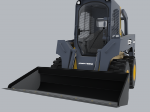Skid steer loader 3D 모델