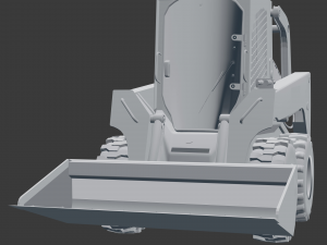 Skid steer loader 3D Model