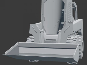 Skid steer loader 3D Model