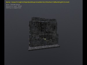 3d greeble city buildings 3Dモデル