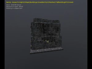 3d greeble city buildings 3D Model