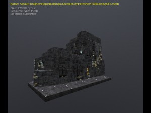 3d greeble city buildings 3Dモデル