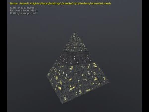 Piramida Yunani 3d nh Model 3D