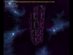 3d sci-fi skyscrapers 3D Model