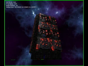 3d sci-fi skyscrapers 3D Model