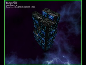 3d sci-fi skyscrapers 3D Model