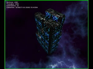 3d sci-fi skyscrapers 3D Model