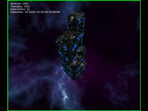 3d sci-fi skyscrapers 3D Model