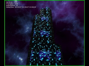3d sci-fi skyscrapers 3D Model
