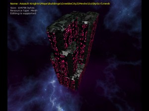 3d sci-fi skyscrapers 3D Model