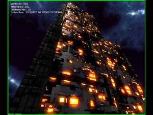 3d sci-fi skyscrapers 3D Model