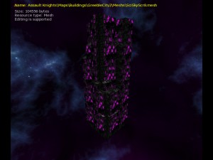 3d sci-fi skyscrapers 3D Model