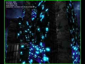 3d sci-fi skyscrapers 3D Model