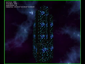 3d sci-fi skyscrapers 3D Model