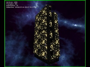3d sci-fi skyscrapers 3D Model
