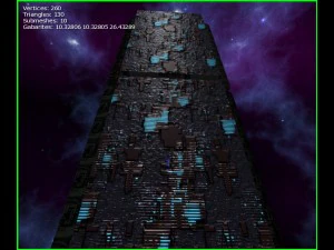 3d sci-fi skyscrapers 3D Model