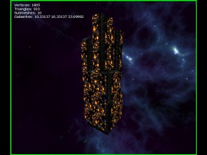 3d sci-fi skyscrapers 3D Model