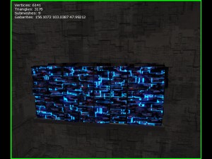3d greeble mech hangar 3D 모델