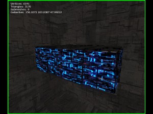 3d greeble mech hangar 3D 모델