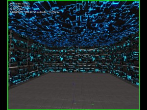 3d greeble mech hangar 3D 모델