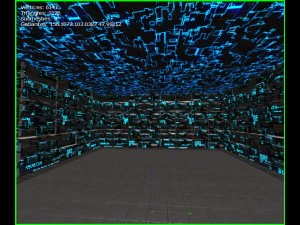 3d greeble mech hangar 3D Model