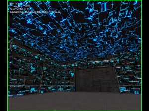 3d greeble mech hangar 3D 모델