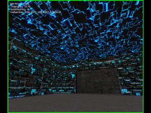 3d greeble mech hangar 3D Model
