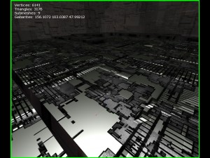 3d greeble mech hangar 3D 모델