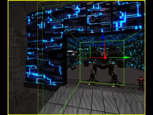 3d greeble mech hangar 3D 모델