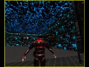 3d greeble mech hangar 3D 모델
