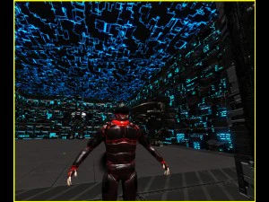 3d greeble mech hangar 3D Model
