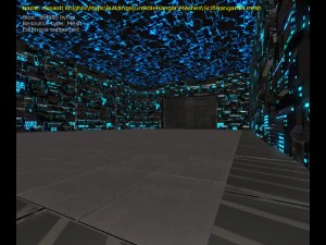 3d greeble mech hangar 3D Model