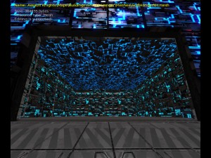 3d greeble mech hangar 3D 모델