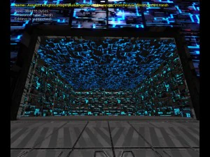3d greeble mech hangar 3D Model