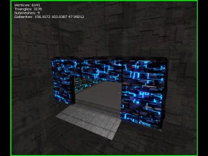 3d greeble mech hangar 3D Model