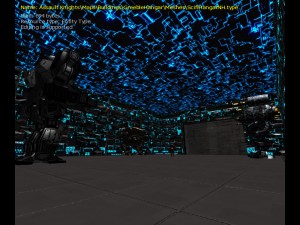 3d greeble mech hangar 3D 모델