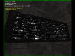 3d sci-fi wall 3D 模型