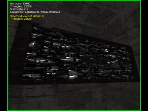 3d sci-fi wall 3D Model