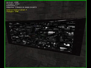 3d sci-fi wall 3D Model