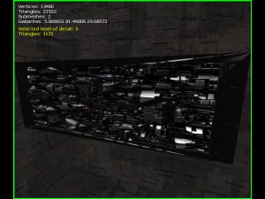 3d sci-fi wall 3D 模型