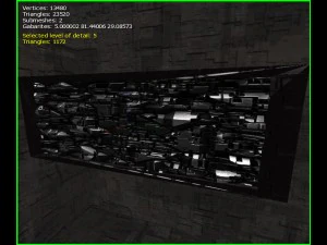 3d sci-fi wall 3D Model