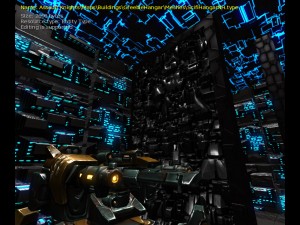 3d sci-fi wall 3D 模型