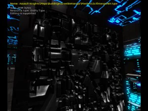 3d sci-fi wall 3D Model