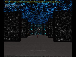 3d sci-fi wall 3D 模型