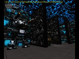 3d sci-fi wall 3D Model