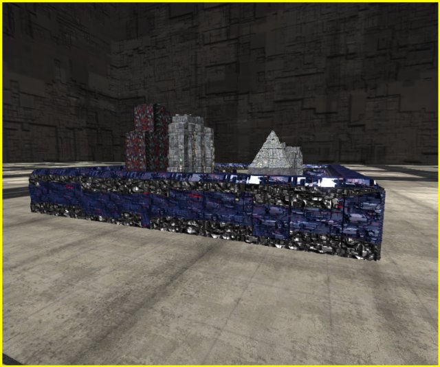 3d fortress wall Modèle 3D .c4d .max .obj .3ds .fbx .stl .blend