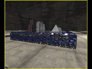 3d fortress wall 3D Model